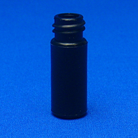 ZGD31509P-12BK 12 x 32 Millimeter (mm) Size Glass and Plastic Vial