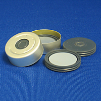 ZGD5142PR-20 20 Millimeter (mm) Size Aluminum Seal with Septum
