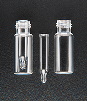 ZGD80209-1232 Clear Pre-Assembled Vial with Step Insert